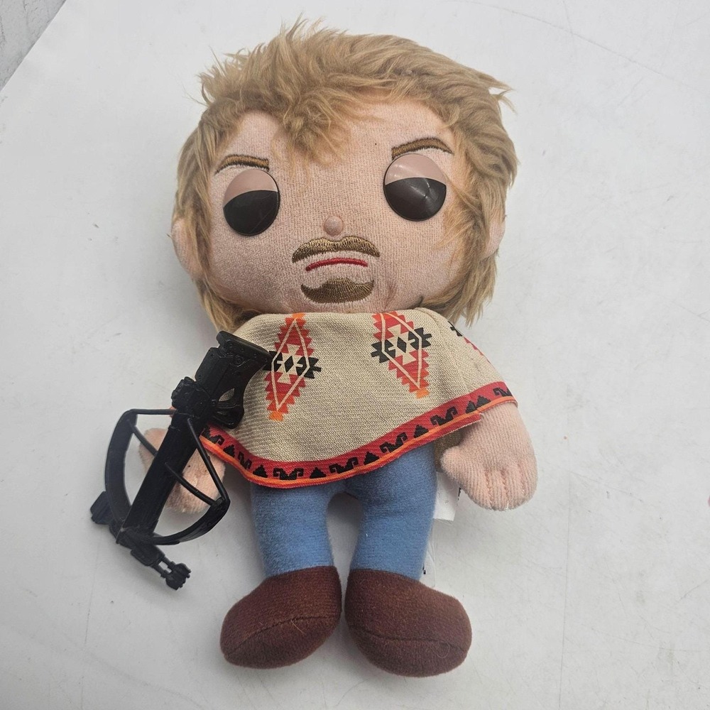 Funko Walking Dead Daryl Dixon Plush Stuffed Toy 9" Multicolor 2013 Soft